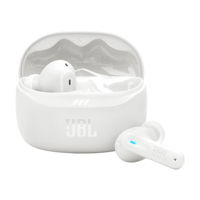 JBL Tune Beam 2 - White - True Wireless Noise Cancelling Earbuds - Hero image number null